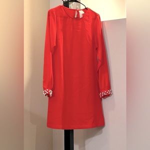 H&M dressy red dress